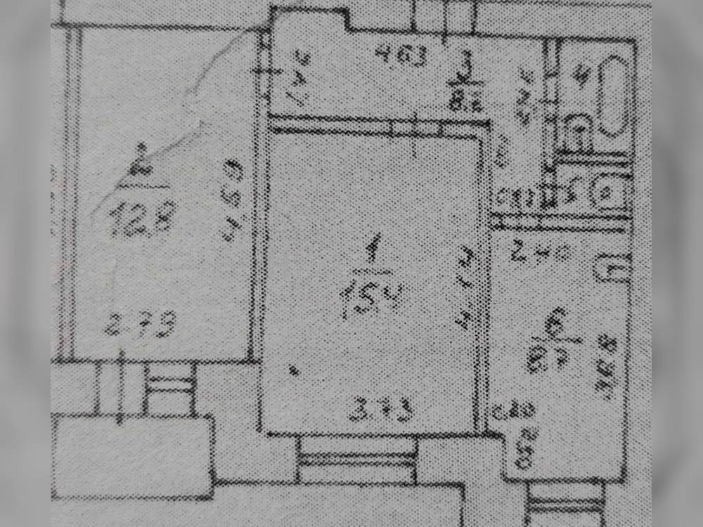 2-комнатная квартира, 48.6 м2 6/9 этаж, Русское поле, ул. Сызранова - фото 15