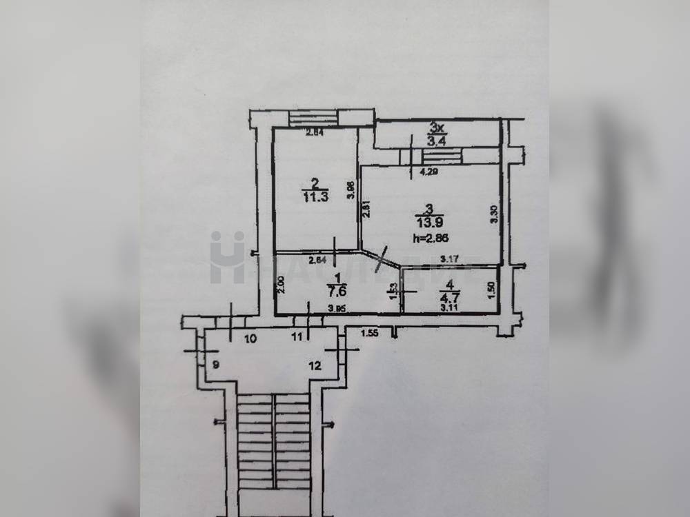 1-комнатная квартира, 37.5 м2 3/3 этаж, Мариупольское шоссе, ул. Нестерова - фото 8