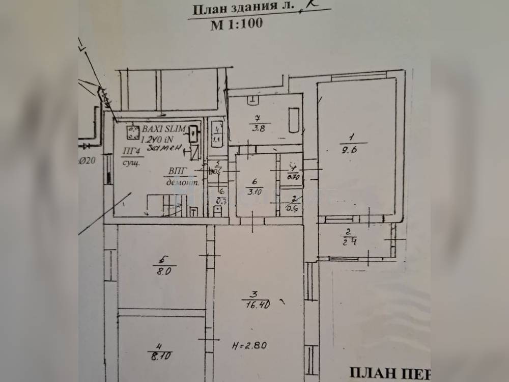 Кирпичный 2-этажный дом 80 м2 на участке 2.3 сот. Кислородная площадь, ул. Розы Люксембург - фото 15