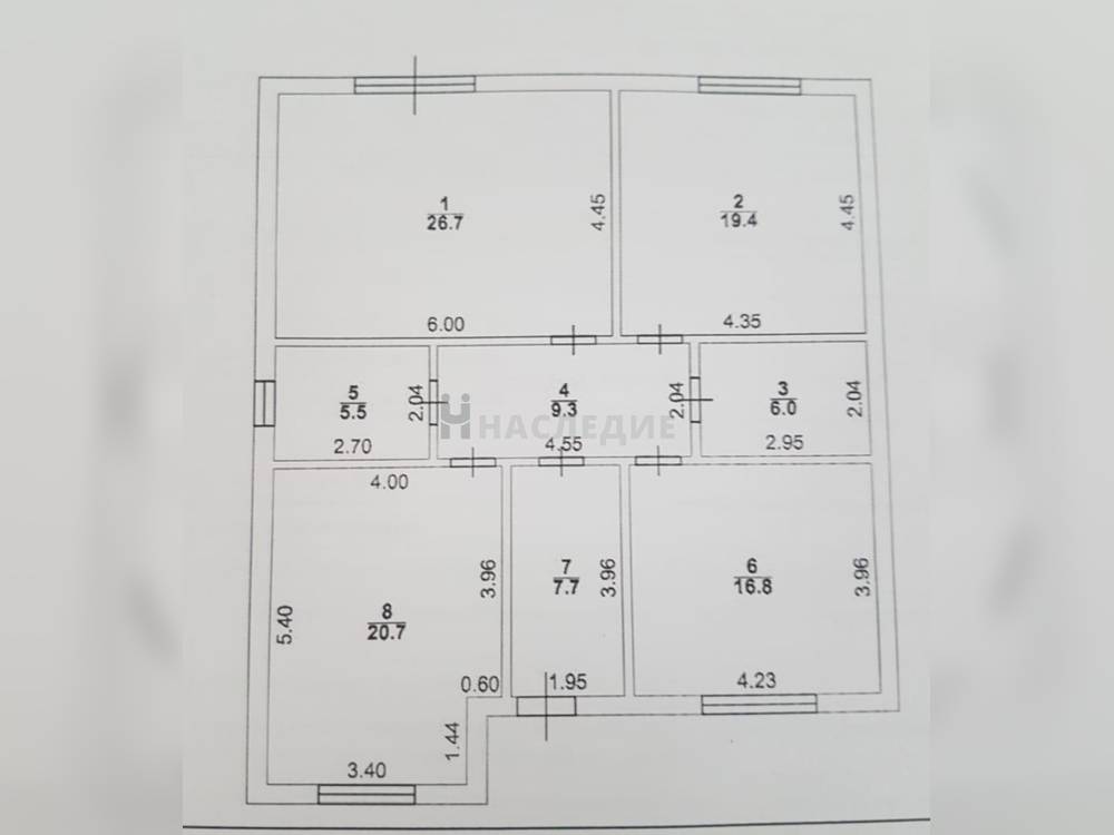 Газоблок/кирпич 1-этажный дом 117 м2 на участке 6 сот. Мариупольское шоссе, тер. СНТ. Портовик - фото 7